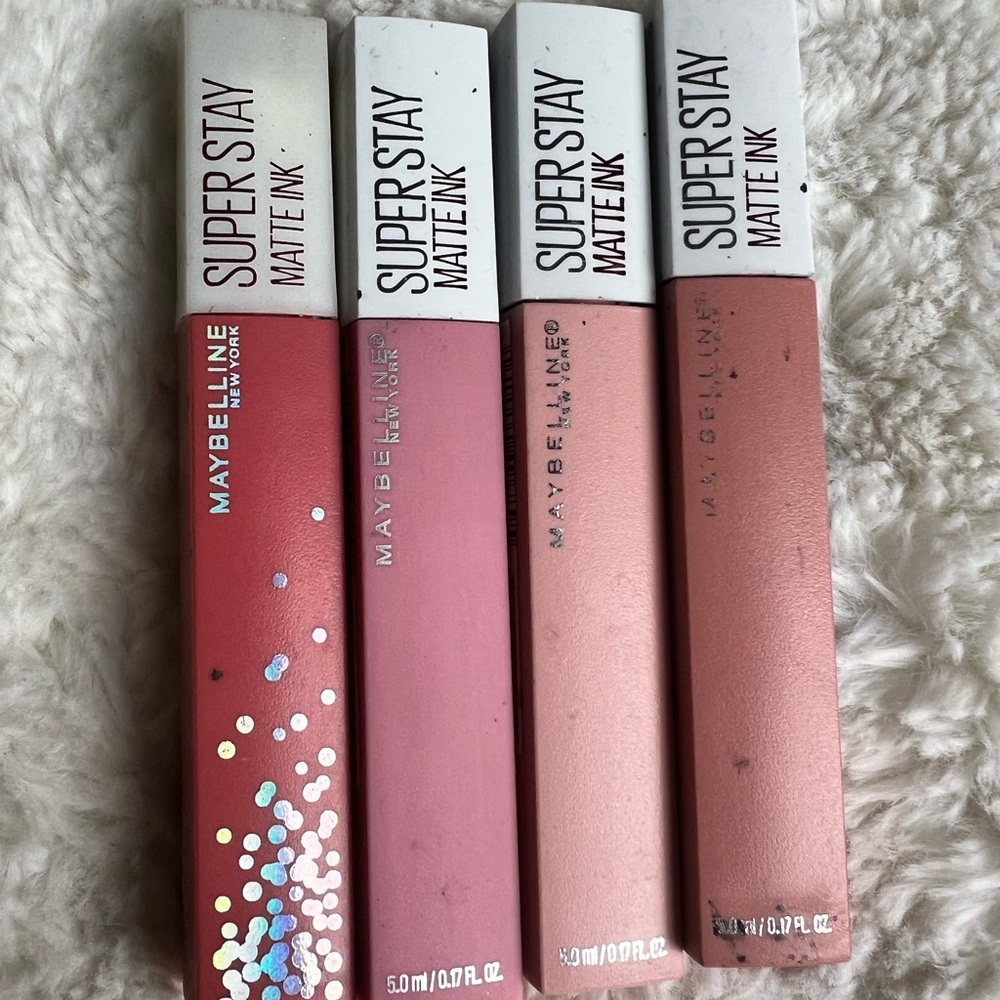 Maybeline super stay matte ink lipstick bundle